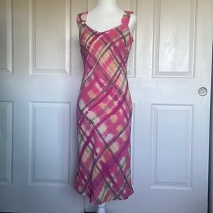 EUC “vintage” Jonathan Martin abstract spring dress